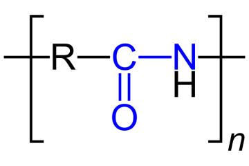 Polyamide carbon formation