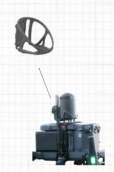 Dronavia 3d printed part