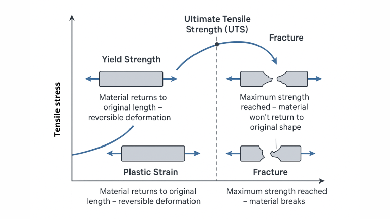 Tensile stress illustration