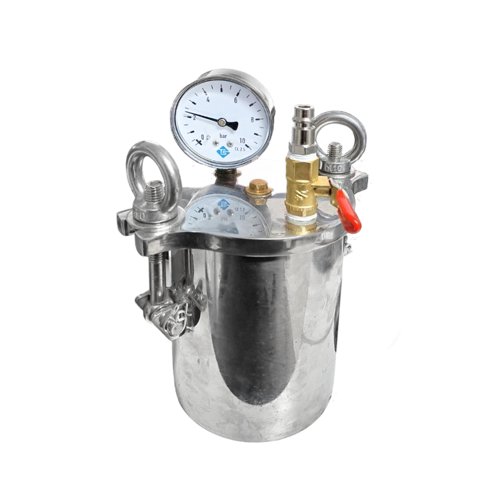 Coupe de la chambre en inox