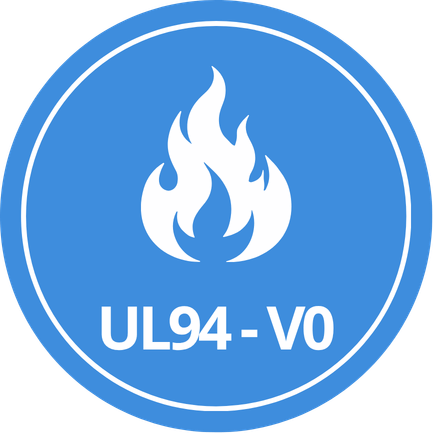UL94 V0 stamp