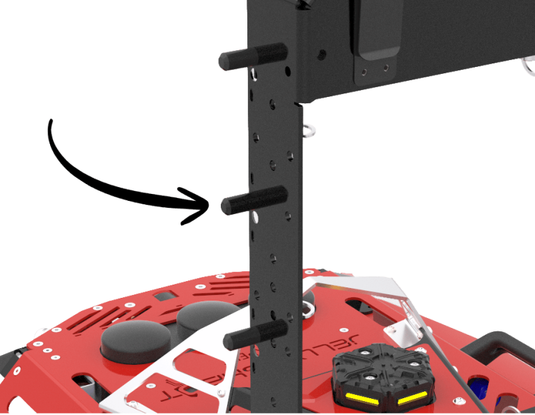 Iadys - Arrow pointing at 3d printed part
