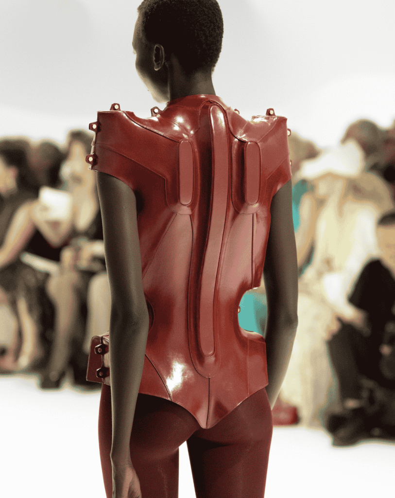 Red dress Jean Paul gautlier