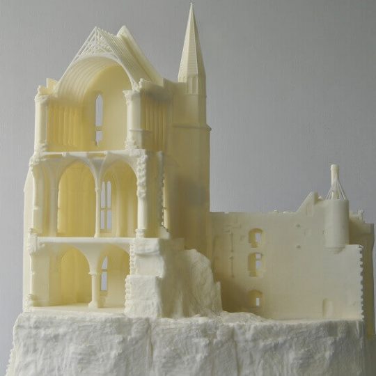 3D printed building model