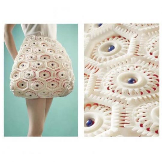 virus collection fashion 3d printing